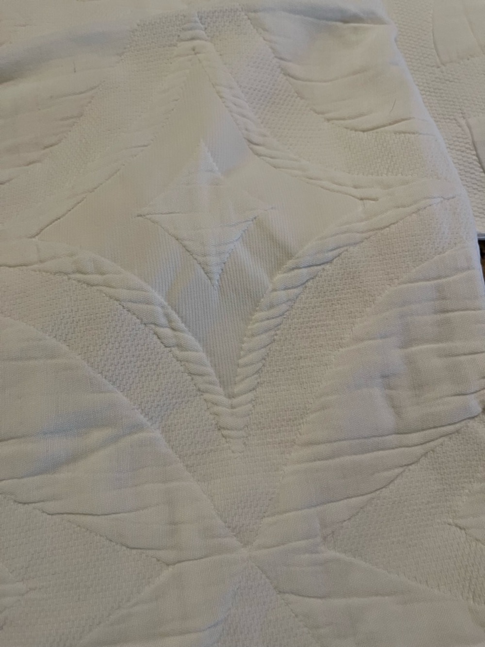 Lot of (3) West Elm Euro Shams Square Pillowcases 26X26 Inches White Textured